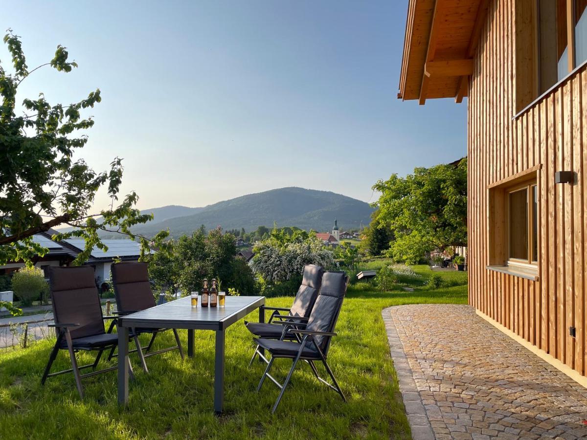 Bayerwald Chalet Kaitersberg Mit Sauna, Sonnenterrasse Und Garten Arnbruck Eksteriør billede